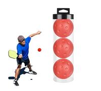 Palline per interni - palline da pickleball tranquille | Picklêball Training Ball | 3 attrezzature Soft Hollow Picklêball | 74 mm per palla sportiva per interni ed esterni, yards prati