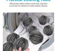 Palline per la rimozione dei peli degli animali domestici per lavatrice, palline per il bucato soffici - anti, palline per la pulizia della lavatrice, raccoglitore di lanugine riutilizzabile e durevol