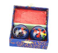 Palline per massaggio alle mani con scatola di immagazzinaggio Rafforzamento del