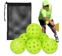 Palline per sottaceti per sport all'aperto, Palline per fori all'aperto,Palline con foro da 40 fori Pallina sottaceto con rimbalzo alto 74 mm - sportivi fluorescenti Forniture per esterni ad