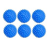Palline riutilizzabili for il bucato, palline anti-avvolgimento for asciugatrice e lavatrice, strumenti for la pulizia della casa for un senza grovigli(Blue 6pcs)