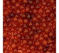 Palline rotonde in acrilico opaco color caramella da 6/8/10/12/14/16 mm per la creazione di gioielli, braccialetti fai da te, accessori per l'artigianato - Agata rossa - 4 mm, 500 pezzi