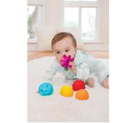 palline sensoriali - INFANTINO - Giocattolo per bebè - Colore blu - Plastica morbida