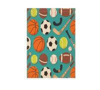 Palline sportive da giardino, bandiera verticale su entrambi i lati, decorazione per feste e festival, per prato esterno, 30,5 x 45,7 cm