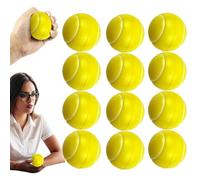 Palline Tennis In Schiuma - Palla Morbida Da Allenamento | Mini Palla Sportiva Leggera Per Bambini E Animali | Set 12 Pezzi 5cm Per Gioco Interno Esterno Accessorio Sicuro