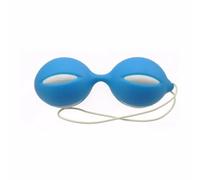 Palline vaginali Doppie Palle Vaginali Stretching Femminile Masturbatore Postpartum Recupero Vaginale Firming Giocattoli Sesso per la Donna Coppia (blu)