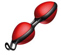 Palline da geisha nere e rosse, Larghezza 37 mm, Dipartimento DONNE, Poids 0.185 Kg, Colore Rosso