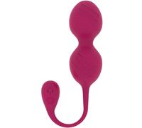 Palline vaginali Rithual Nisha con vibrazione bordeaux