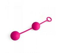 palline vaginali stimolatore in silicone kegel massaggiatore ovetto vibrante pnk