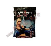PALLINI BUSTA AIRSOFT ONE 1Kg 5000Pz BB 0.20 PLASTICA 6mm PERFECT PALLINO BUSTE