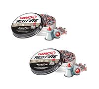 Pallini Gamo ACUTTEK Red Fire (4,5 mm) | 125 pezzi per scatola. 0,49 g per pallino. Confezione da 2 scatole. Pallini in lega. Veloci, precisi e penetranti.