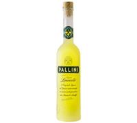 Pallini Limoncello - 500 ml: nato dall’infusione del pregiato "Limone Costa D'Amalfi IGP" raccolto a mano a Vietri sul Mare, Amalfi - Senza glutine, pesticidi, OGM - 26% ABV.
