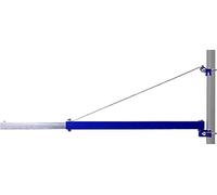 Pallit Braccio girevole SWIVEL per argani | portata 300 kg | braccio gru staffa di carico per bozzello