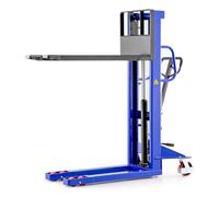 Pallit Carrello Elevatore Manuale 1500 kg LIFT-S, Sollevatore Idraulico, Altezza Sollevamento 1200 mm, Ruote PU, Transpallet Manuale, Carrello con Ruote Portatutto