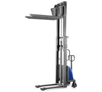 Pallit Carrello elevatore semi-elettrico FLEX-E | forche regolabili | 2500 mm