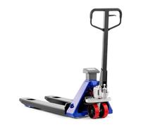 Pallit Profi Transpallet SCALE+ con bilancia | passi da 0,5 kg | portata 2000 kg | lunghezza forche 1150 mm | ruote in PU