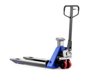 Pallit Profi Transpallet SCALE+P con bilancia e stampante | passi da 0,5 kg