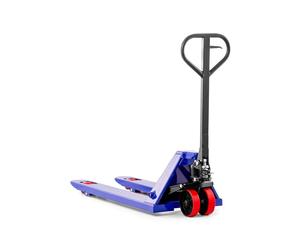 Pallit Transpallet Manuale 2500 kg Blu con Forche 1150 mm e Ruote PU - Carrello Elevatore Sollevatore Idraulico Robusto per Magazzini e Logistica