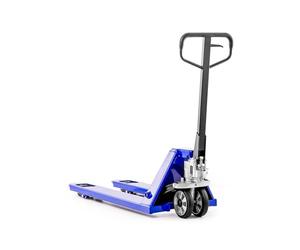 Pallit Transpallet manuale COMPACT-R | portata 2500 kg | lunghezza delle forche 800 mm | ruote in gomma | breve