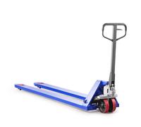 Pallit Transpallet manuale LONG-L | portata 2000 kg | lunghezza delle forche 2000 mm | ruote in PU | extra lungo