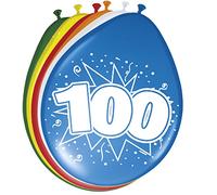 Palloncini 100 anni 30 cm - 8 pezzi