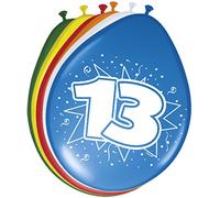 Palloncini 13 anni 30 cm - 8 pezzi