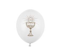 Palloncini 30 cm, IHS, bianco puro pastello (1 VPE / 50 pz.)