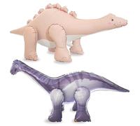 Palloncini 3D a forma di dinosauro da 111 cm, per decorazioni di compleanno a forma di dinosauro, grandi stegosauro rosa e brachiosauro viola, decorazioni per feste a tema giurassico LilyZheng