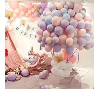 Palloncini 5 Pollici Pastello 200 Pezzi Mutli Pastello Color Palloncino Disponibile Per Compleanno,Unicorno,Baby Shower,Matrimonio,Comunione Festa Decorazioni