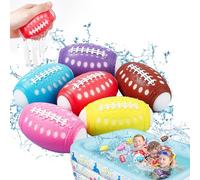 Palloncini Acquatici Giocattolo,Palloni d'Acqua 6X Ricarica Rapida per Bambini - Sfere in Spugna per Estate all'Aperto, Adolescenti e Adulti in Spiaggia, Piscina e Giardino