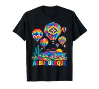 Palloncini Albuquerque sopra Il Deserto dei Cactus Maglietta