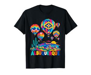 Palloncini Albuquerque sopra Il Deserto dei Cactus Maglietta