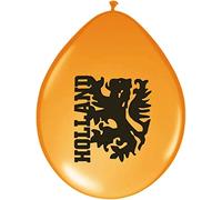 Palloncini arancioni con leone olandese - 100 pezzi