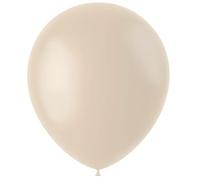Palloncini Beige 33 cm 10 pezzi - Palloncini a elio in Lattice Naturale Creamy Latte per Kit Arco Ghirlanda Palloncino e Decorazioni per Festa a Tema, Compleanno, Matrimonio