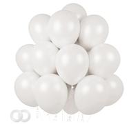 Palloncini bianchi perlati, confezione da 100 palloncini in lattice da 30,5 cm, per feste di compleanno, matrimoni, feste romantiche, decorazioni
