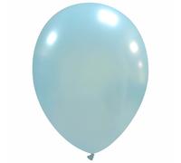 Palloncini Biodegradabili Lattice Colore Celeste Metallizzato 25 Cm 100 PZ