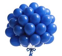 Palloncini Blu profondo, 100 pezzi 10 Pollici Palloncini in Lattice, Blu Palloncini Festa per Donne Bambini Festa Compleanno Baby Shower Matrimonio San Valentino Fidanzamento Eventi Decorazioni