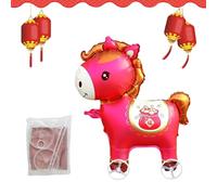 Palloncini Cavallo - 2026 Decorazioni per feste Gonfiabili | Palloncini A Forma Di Animale Cavallo 2026,per Compleanno Celebrazione Adulti Esterno Giardino Terrazza Patio Casa