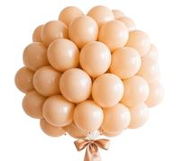 Palloncini Colore albicocca, 100 pezzi 10 Pollici Palloncini in Lattice, Albicocca Palloncini Festa per Donne Bambini Compleanno Baby Shower Matrimonio San Valentino Fidanzamento Eventi Decorazioni