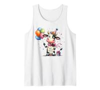 Palloncini con Cappello a Forma di Mucca per Compleanno Canotta