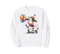 Palloncini con Cappello a Forma di Mucca per Compleanno Felpa