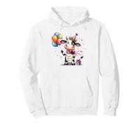 Palloncini con Cappello a Forma di Mucca per Compleanno Felpa con Cappuccio