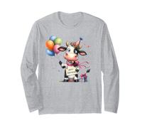 Palloncini con Cappello a Forma di Mucca per Compleanno Maglia a Manica