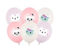 Palloncini da 30 cm, Gabby's Dollhouse, Mix (1 VPE/6 pezzi)