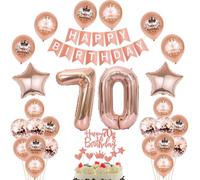 palloncini decorazione 70 anni compleanno, palloncini decorazione 70 anni compleanno donna,