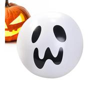 Palloncini di Halloween - Gonfiabile LED Smile Palla Fantasma Festa, Palloncino d'acqua Spaventoso | Palline da piscina portatili alimentate a batteria per decorazioni di Halloween e giochi al buio