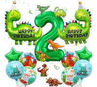Palloncini Dinosauri Compleanno Set,17 Pezzi Palloncino Dinosauro,Palloncini Foil di Dinosauro, Dinosauro Palloncini Compleanno,Festa Tema Dinosauri,Compleanno Decorazioni per Ragazzi e Bambina (2)