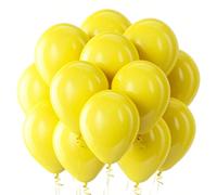 Palloncini gialli da 5/10/12/18 pollici - 10/30/50/70/90 pezzi, palloncini in lattice gialli di qualità per elio, adatti per decorazioni di compleanni, lauree, baby shower, rivelazione del sesso, matr