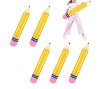 Palloncini giganti a da 68,6 cm, in PVC, 6 pezzi, decorazioni gonfiabili per feste scolastiche, oggetti di scena per aula, inizio della scuola, laurea, riconoscimento degli insegnanti
