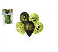 Palloncini gonfiabili con stampa Minecraft 33 cm, 5 pz